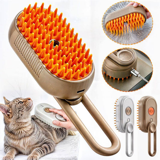 Paws & Claws™3in1 Pet Electric Steam Brush🐾