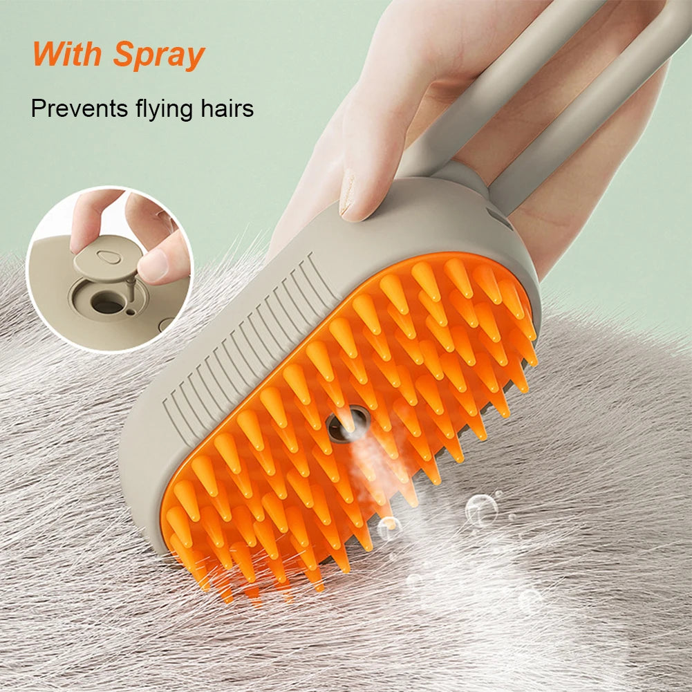 Paws & Claws™3in1 Pet Electric Steam Brush🐾